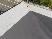 ゴムアスルーフィング張り